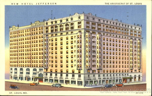 New Hotel Jefferson St. Louis Missouri