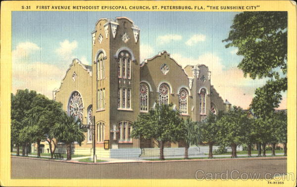 First Avenue Methodist Episcopal Church St. Petersburg Florida