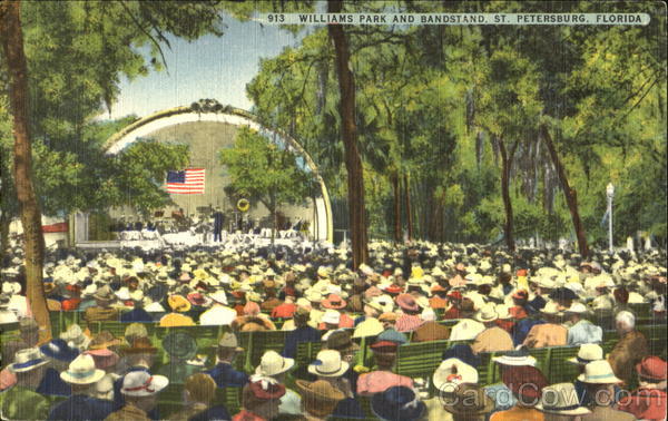 Williams Park And Bandstand St. Petersburg Florida