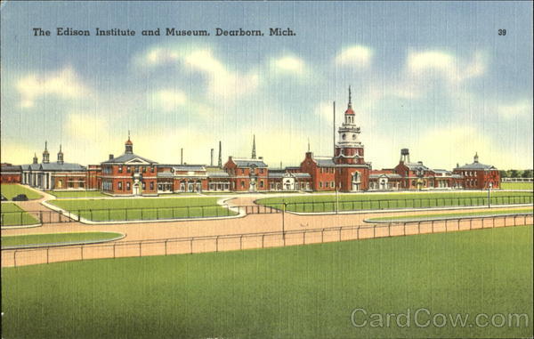 The Edison Institute And Museum Dearborn Michigan