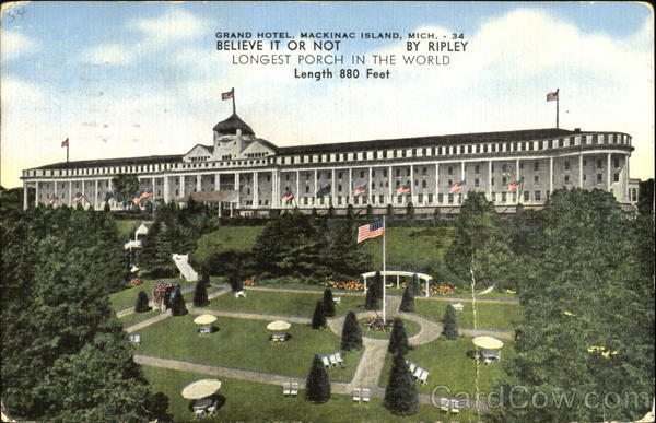 Grand Hotel Mackinac Island Michigan