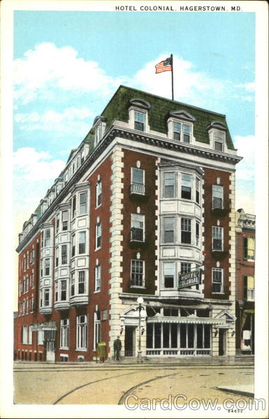 Hotel Colonial Hagerstown Maryland