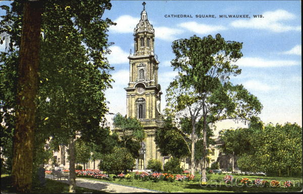 Cathedral Square Milwaukee Wisconsin