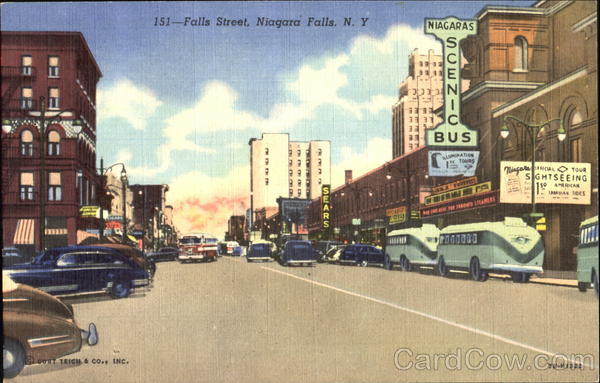 Falls Street Niagara Falls New York