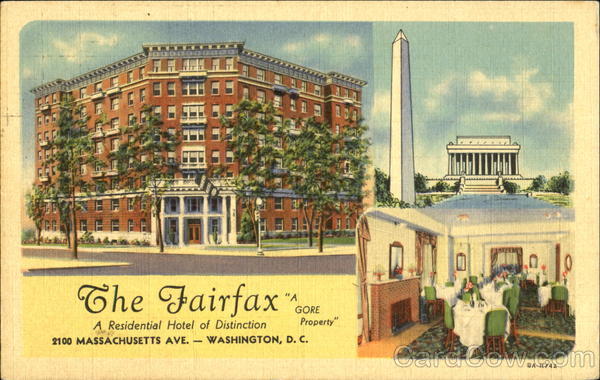 The Fairfax Washington District of Columbia Washington DC
