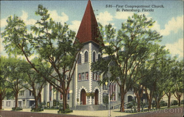 First Congregational Church, 3rd Avenue and 4th St St. Petersburg Florida