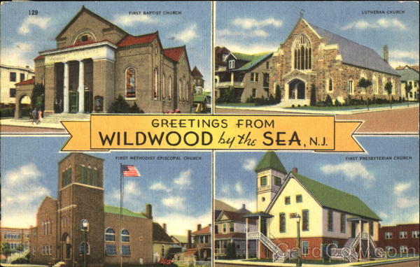 Greetings From Wildwood By The Sea Wildwood-by-the-Sea New Jersey