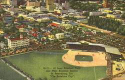 Al Lang Baseball Field Postcard