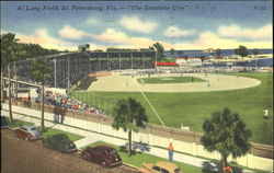 Al Lang Baseball Field Postcard