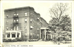 Colonial Hotel Postcard