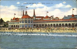 Casino And Beach Postcard