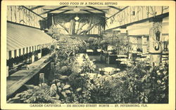 Good Food In A Tropical Setting, 232 Second Street North Postcard