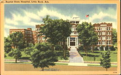 Baptist State Hospital Little Rock, AR Postcard Postcard