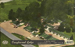 Tanglewood Lodge, Hwy U. S. 80 Shreveport, LA Postcard Postcard