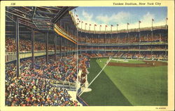 Yankee Stadium New York City, NY Postcard 