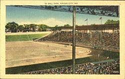 Ball Park Kansas City, MO Postcard Postcard