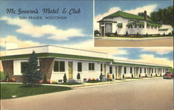 Mc Govern's Motel & Club, Highway 151 Postcard