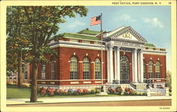 Post Office Port Chester, NY Postcard Postcard