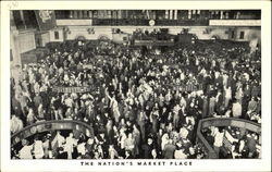 New York Stock Exchange, 18 Board Street Postcard