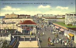 Boardwalk Looking Toward Convention Hall Boardwalk Looking Toward Convention Hall