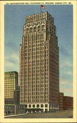 Southwestern Bell Telephone Co. Building Postcard