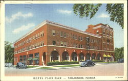 Hotel Floridan Tallahassee, FL Postcard Postcard