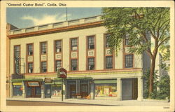 General Custer Hotel Cadiz, OH Postcard Postcard