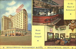 Hollywood Roosevelt Hotel Postcard