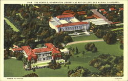 The Henry E. Huntington Library And Art Gallery San Marino, CA Postcard Postcard