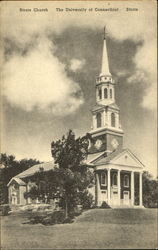 Storrs Church, The University of Connecticut Postcard Postcard