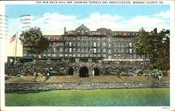 The New Buck Hill Inn, Monroe County Buck Hill Falls, PA Postcard Postcard