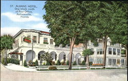 St. Albans Hotel Jacksonville, FL Postcard Postcard