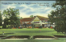 Worcester County Club Postcard