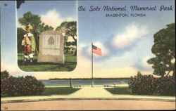 De Soto National Memorial Park Postcard