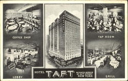 Hotel Taft, Seventh Avenue At 50th Street Postcard