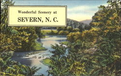 Wonderful Scenery At Severn Postcard