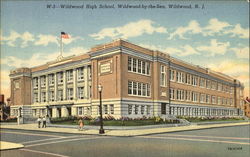Wildwood High School Postcard