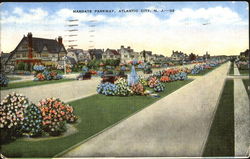 Margate Parkway Atlantic City, NJ Postcard Postcard