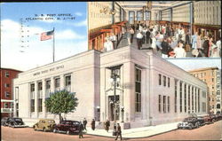 U. S. Post Office Atlantic City, NJ Postcard Postcard