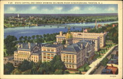 State Capitol And Annex Trenton, NJ Postcard Postcard