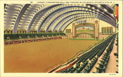Largest Convention Hall And Theatre In The World Postcard