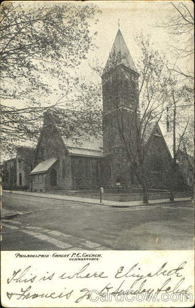 Philadelphia Christ P. E. Church Germantown Pennsylvania