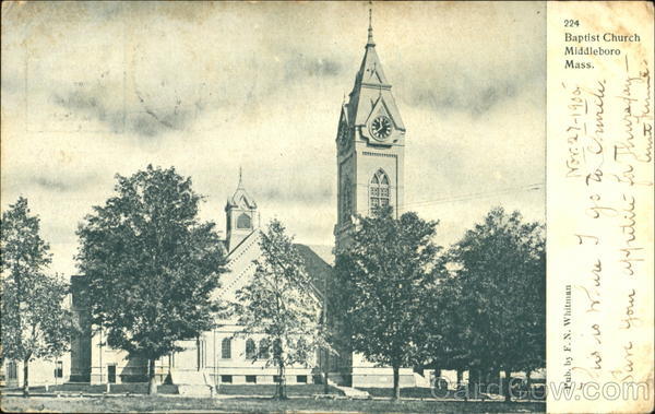 Baptist Church Middleboro Massachusetts