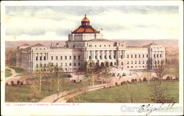 Library Of Congress Washington District of Columbia