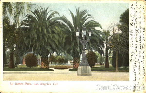 St. James Park Los Angeles California