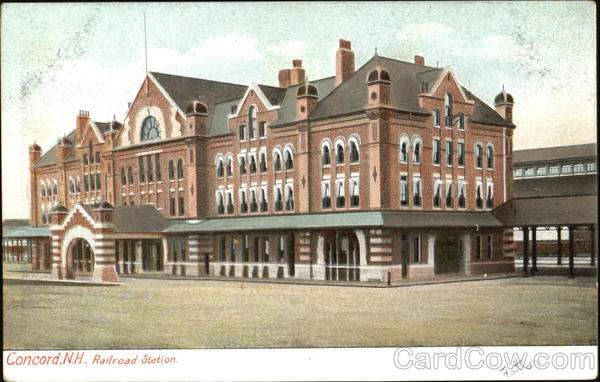 Railroad Station Concord New Hampshire