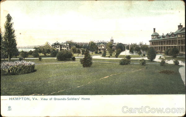 View Of Grounds-Soldiers Home Hampton Virginia