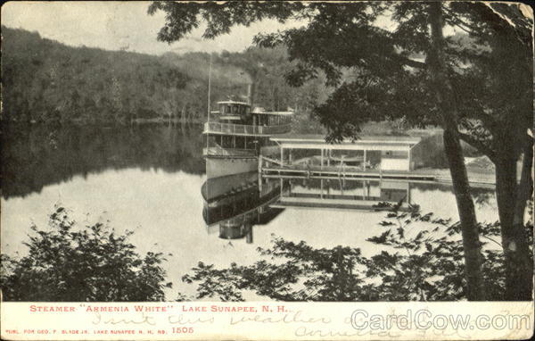 Steamer Armenia White, Lake Sunapee New Hampshire