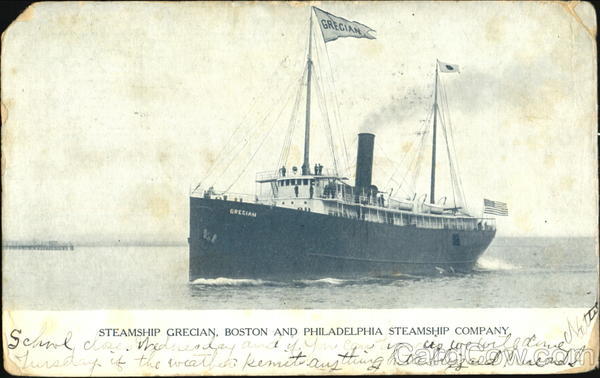 Steamship Grecian Steamers