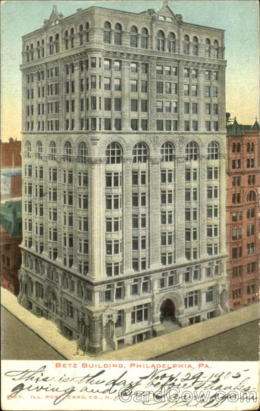 Betz Building Philadelphia Pennsylvania